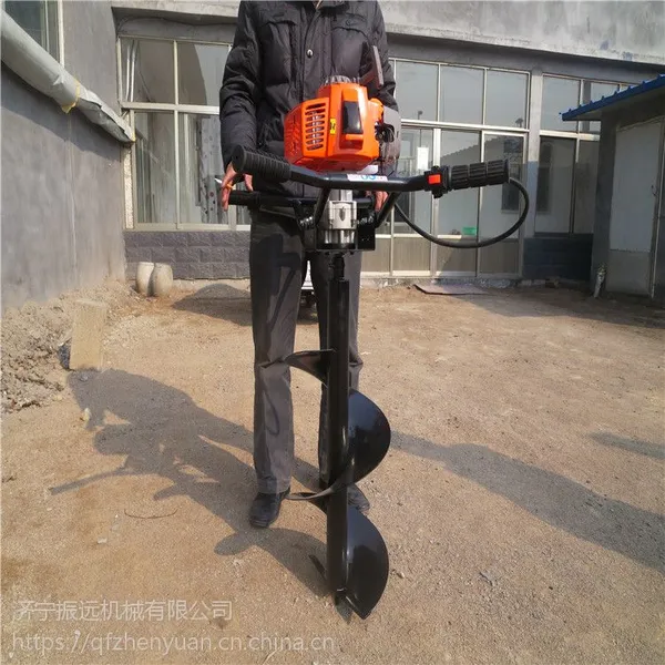 轻便省劲挖坑机 汽油动力挖坑机 耐用打坑机厂家