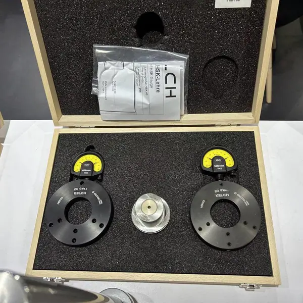 德国KELCH凯狮 检测HSK-A/C/E125主轴内锥度 主轴锥度规280.036