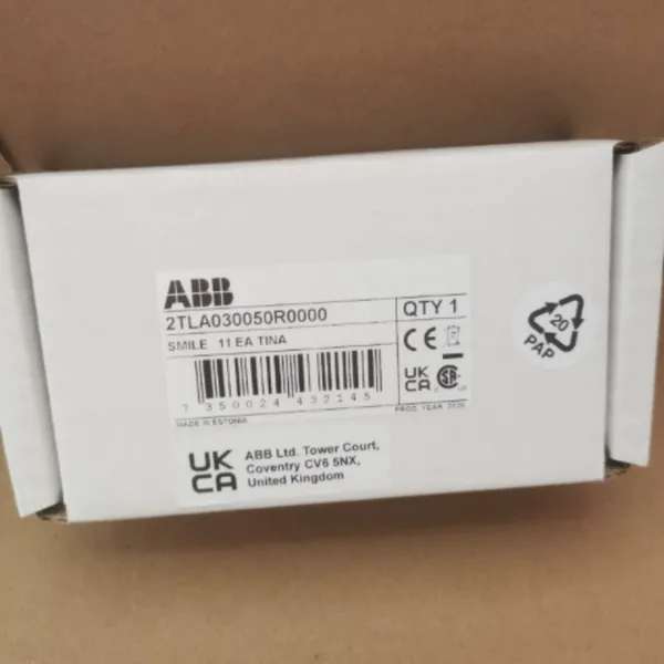 ABB安全产品 SMILE 11 EA TINA 产品编码2TLA030050R0000 紧急停止开关