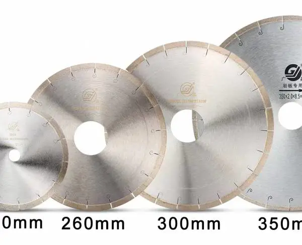 广晶350石英石密缝直切金刚石锯片3.0厚