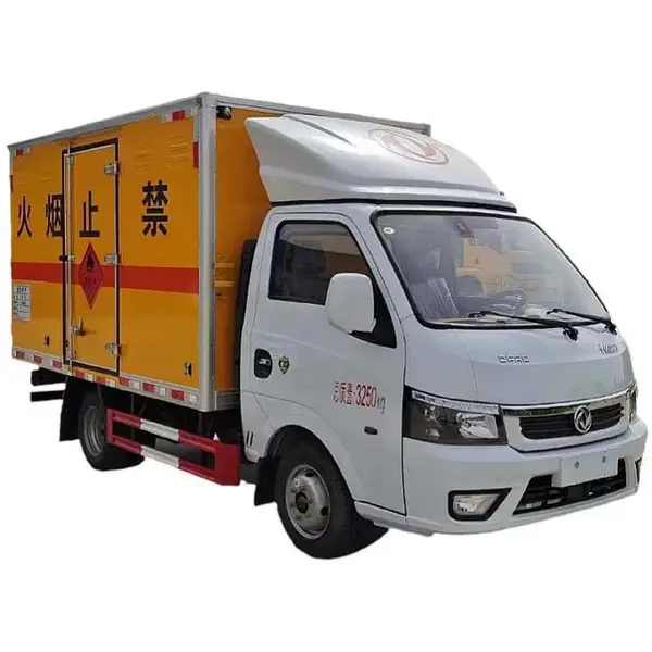 烟花小屋5吨6吨矿用防爆车醇基燃料厢式车送车到家