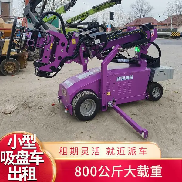 青岛平度吸盘车租赁 多型号米数选择 就近派车保障施工进度