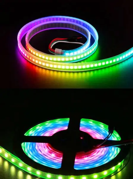 厂家直销5050LED软灯带 防水 吸塑 户外幻彩灯条 5V