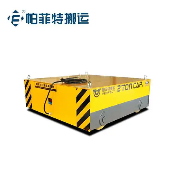 ***镀锌卷轨道平车 滑触线轨道平板车 转盘轨道车
