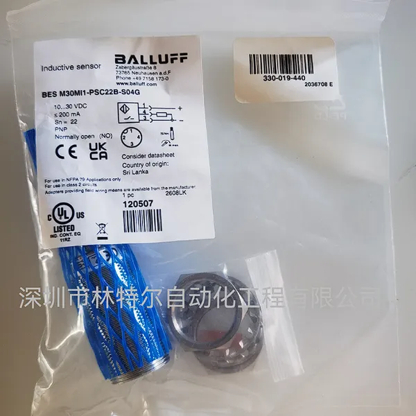 BESM30MI1-PSC22B-S04G巴鲁夫BALLUFF标准电感式接近开关BES02YM
