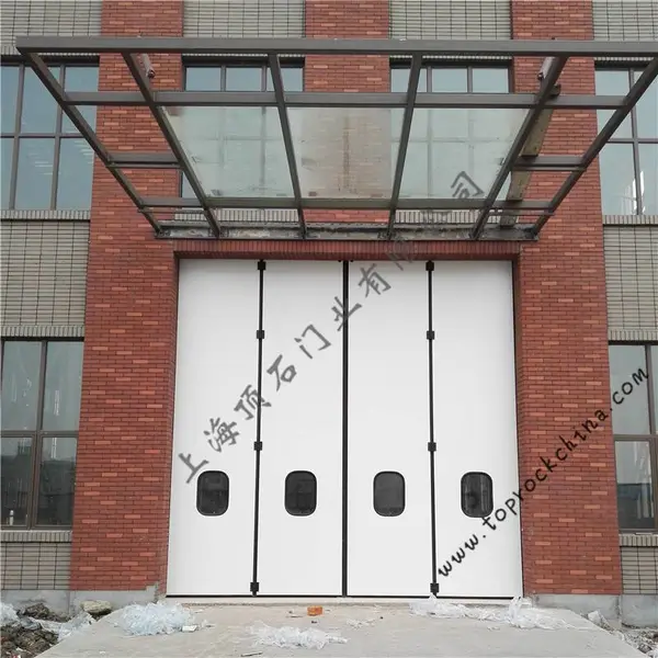 重型折叠门 工业折叠门 上海顶石批发零售 真实客户案例 质量有保障