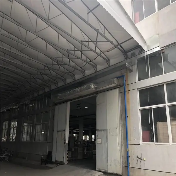 江苏连云港 伸缩式雨棚 电动雨蓬 现场勘查