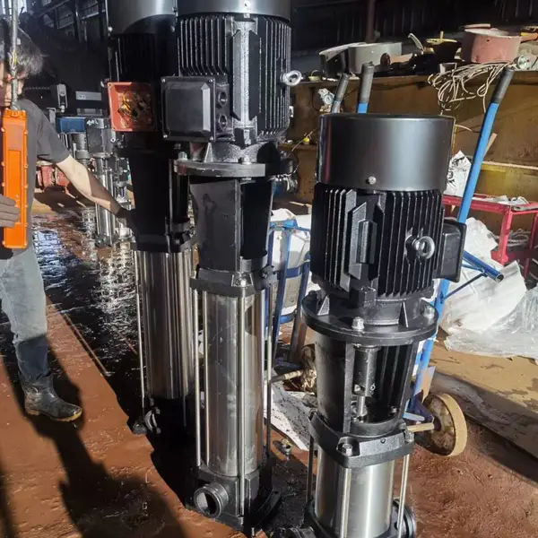 楼宇给水泵 水厂输送泵 管道增压泵 CDLF20-70 7.5KW 不锈钢 昭通众度泵业