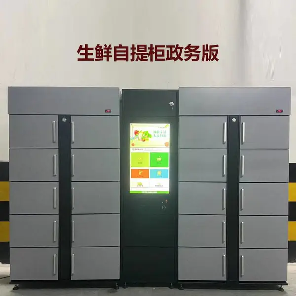 毅迈 智能生鲜自提柜 社区生鲜自助生鲜无人售货柜 果蔬柜自动售货