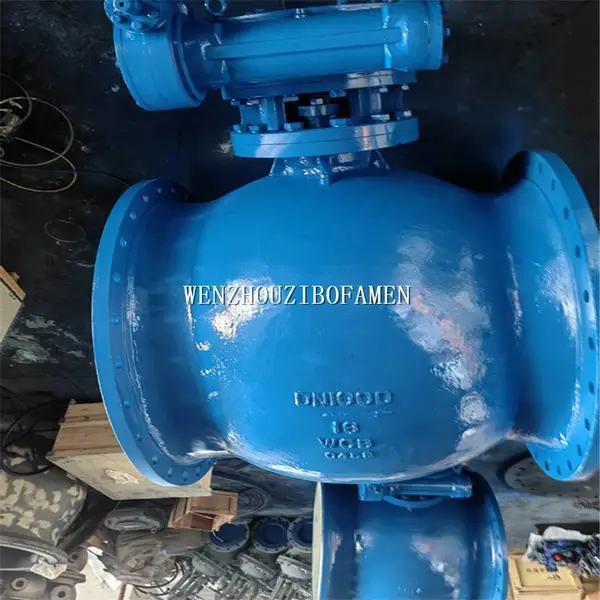 DN800 偏心半球阀 PQ340F-16C PBQ340F-16C 侧装式软密封偏心半球阀