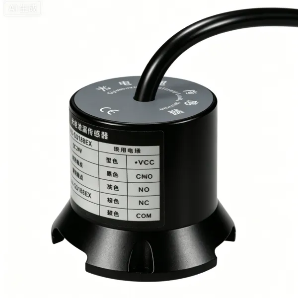 可检测汽油柴油防爆水浸传感器DC24V 继电器输出液位漏液探测器