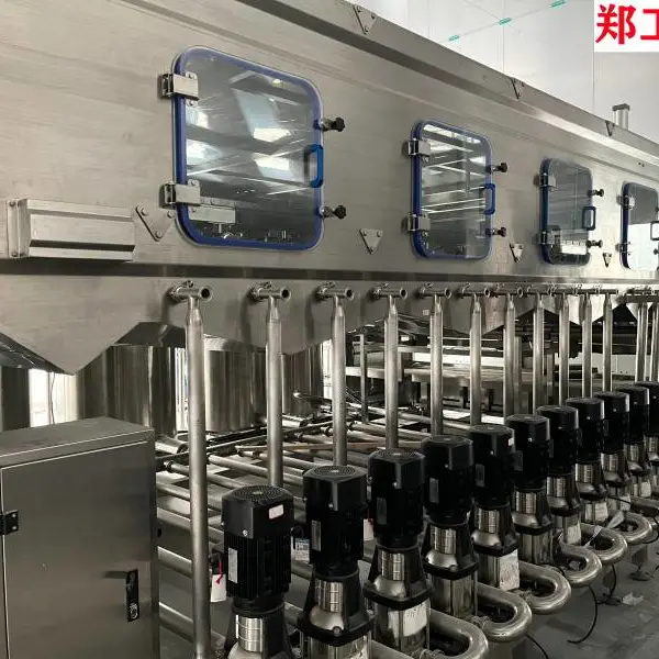 郑工出口型-桶装水生产线设备 全自动智能 大小产能定制