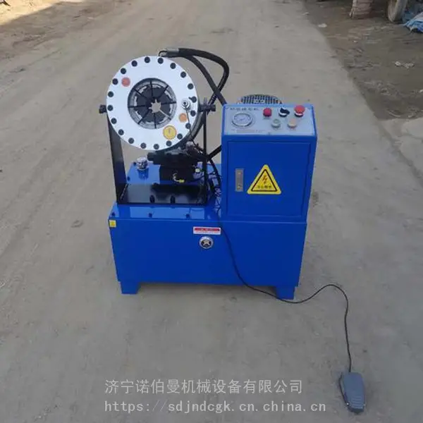 钢管扣压机供应?无需焊接钢管缩管机随时发货