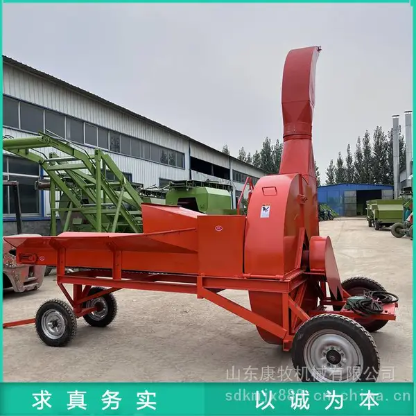 家用小型青贮铡草机 秸秆揉搓铡段机 干湿两用粉碎揉丝机