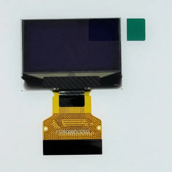 0.96寸OLED显示屏128*64 IC1315 30PIN 插接 FPC18mm 智能门锁用显示屏