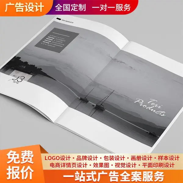 平面设计 品牌全案 彩印设计印刷厂家 简约大气