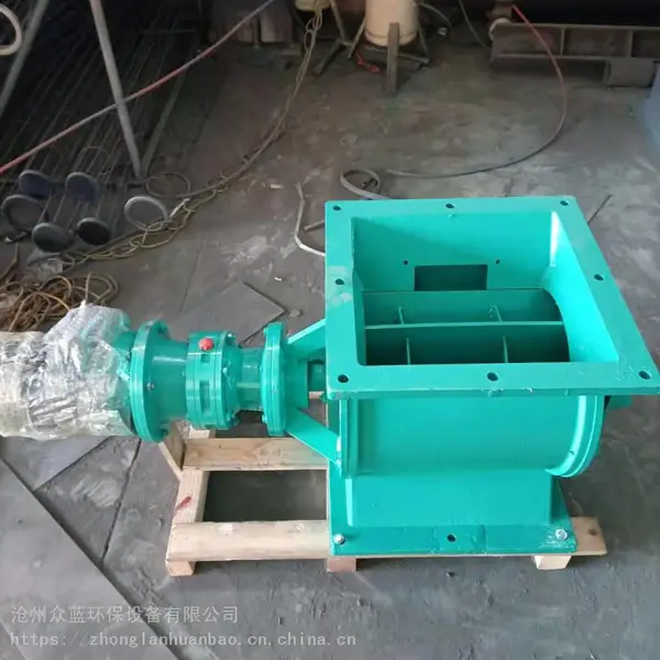 众蓝按型号订做 圆口星型给料器 卸灰阀 链轮星形卸料器