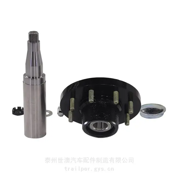 拖车轮毂半轴总成 | 移动餐车售货摆摊小吃餐车无制动驱动轴半轴总成轴颈轴身轴头总成 | 世澳安装简单款式多样