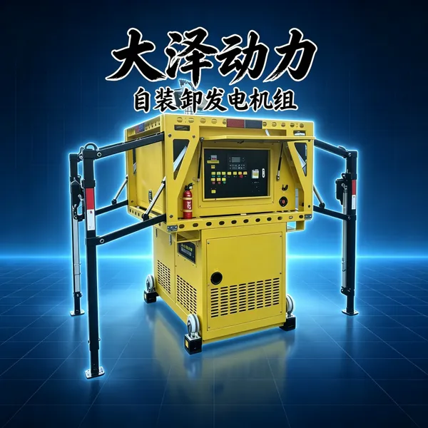 履带式150KW—玉柴柴油发电机