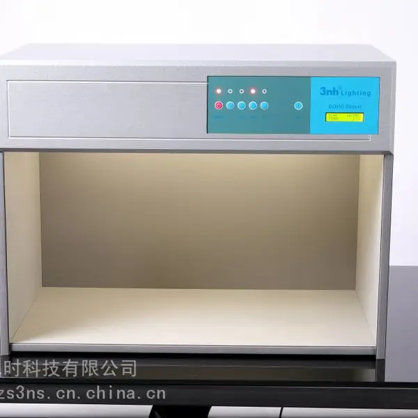 3nh DOHO东宏 D60(5)标准五光源塑胶涂料五金家具电子印刷对色目视比色灯箱