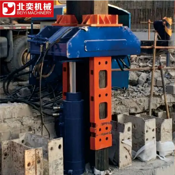 北奕H型钢液压拔桩机工法桩拔桩机械直供 无锡北奕拔桩机