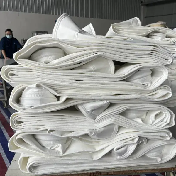 【鑫泉环保材料】江苏工厂直销涤纶滤袋 布袋除尘配件 可按除尘器定制