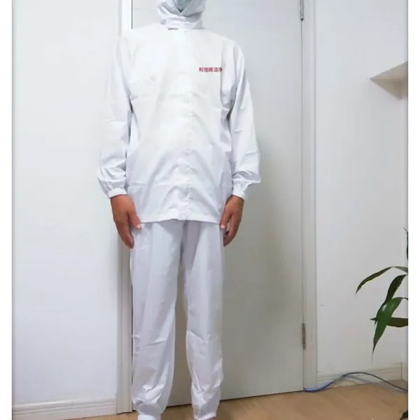 昆山利佳辉洁净科技透气连帽分体工作服食品厂透气分体工作服