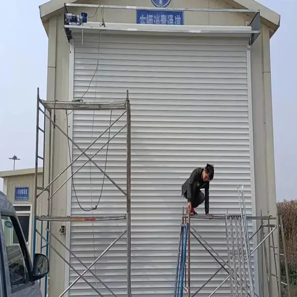 西青区抗风电动卷帘门加工安装-订做热线