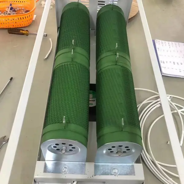 鲁杯电气RXG20-6000W 波纹电阻器广泛使用于变频器制动 电梯 轧机 起重机等