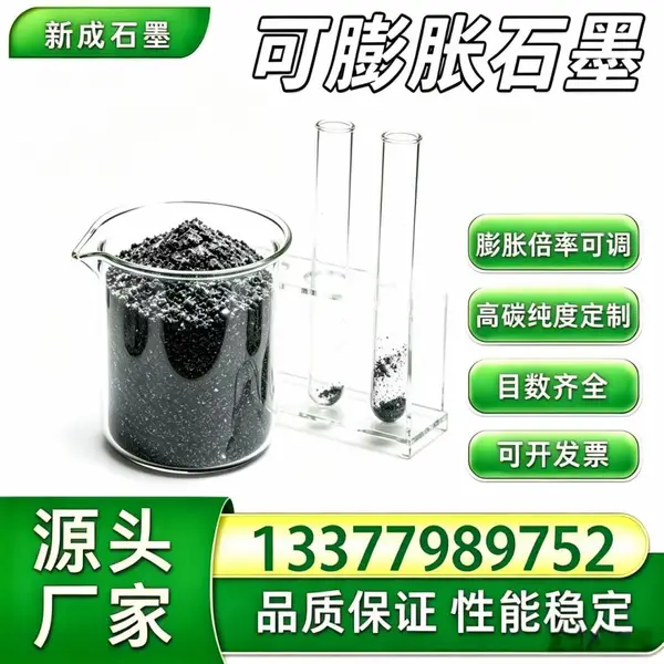 源头工厂80 目低硫可膨胀石墨 350 倍膨胀 防火包膨胀石墨支持特殊要求定制