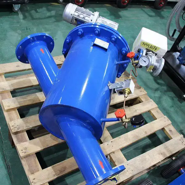 Y 型刷式自清洗过滤装置 中央空调冷却水 Y 型在线排污过滤器
