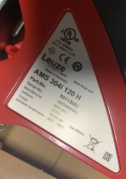 �¹����ײ�LEUZE�������ǣ������ȹ��ܣ� �ͺ�:AMS 348I 120 H SSI ��ţ�