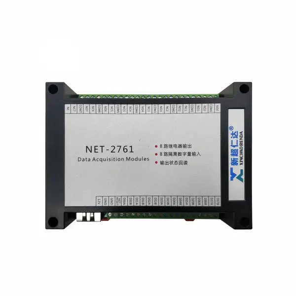 NET-2761-开关量卡 io卡 8个继电器输出通道,8路隔离数字输入