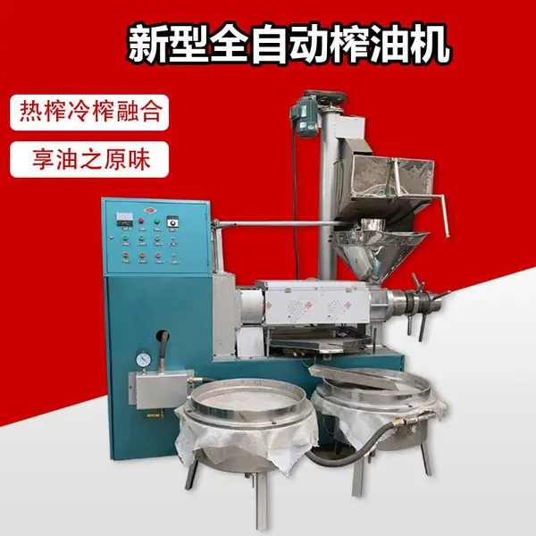 佰晟螺旋榨油机 商用大中小型全自动芝麻花生大豆菜籽油坊榨油机设备家用可榨茶籽花椒籽葵花籽
