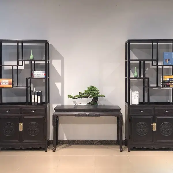 家居全屋整装 全屋定制 工厂上门测量定制安装 博古架定制