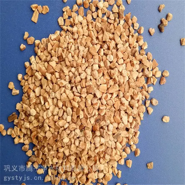 河北震动研磨机打磨核桃壳颗粒用量