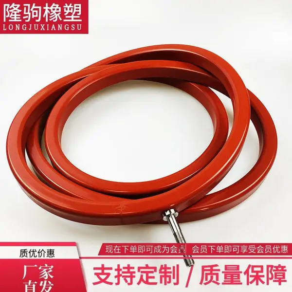隆驹定制 充气式硅胶密封圈 耐高温充气密封硅胶条 规格齐全
