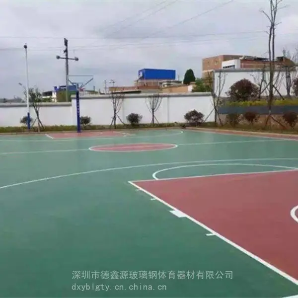 惠 州篮球场施工工厂 丙烯配球场造价 灯杆 翻新