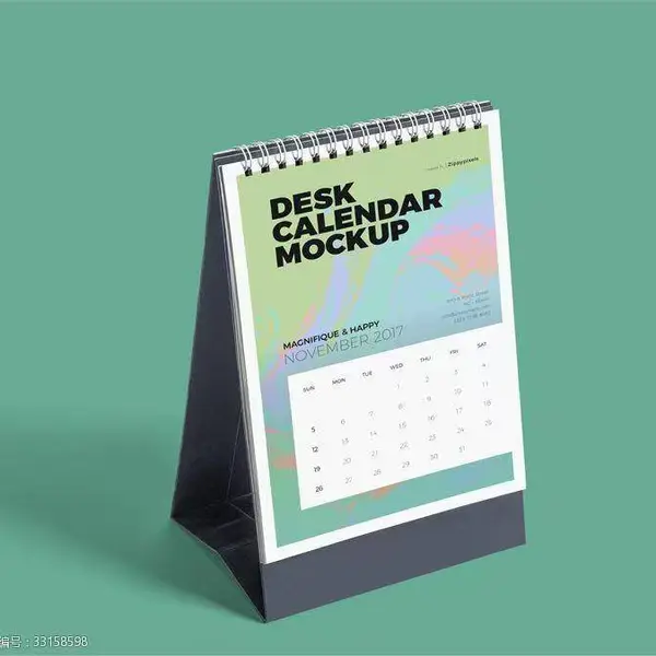 台历定制广告商务办公自律打卡本家用创意挂历日历桌面摆件企业印刷烫金logo高档