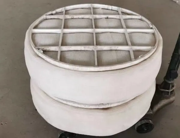 pp丝网除沫器除雾器 九鑫过滤制品聚丙烯破沫网加工网块实体厂报价