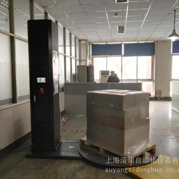 供应转盘1650的全自动化缠绕机