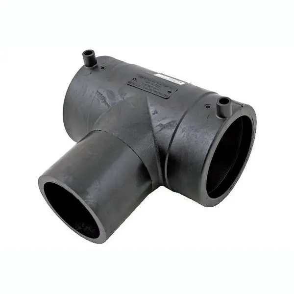 PE电熔管件SDR11黑色电熔等径三通电熔异径三通电熔45度弯头