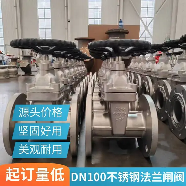 供应美标不锈钢闸阀 DN150 150LB 法兰闸阀 污水处理工程用