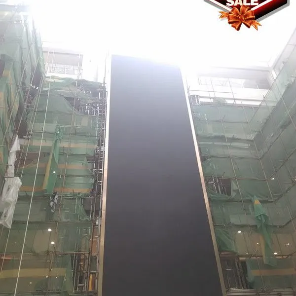 银川龙马广场室内商场P5大型全彩LED广告视频展示屏