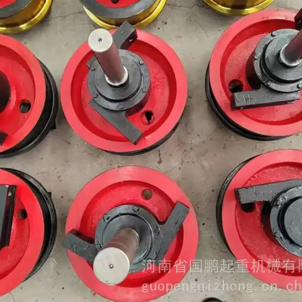 港机卸船机重级轮组直径250mm-1000mm双梁行车轮组角型轴承箱车轮