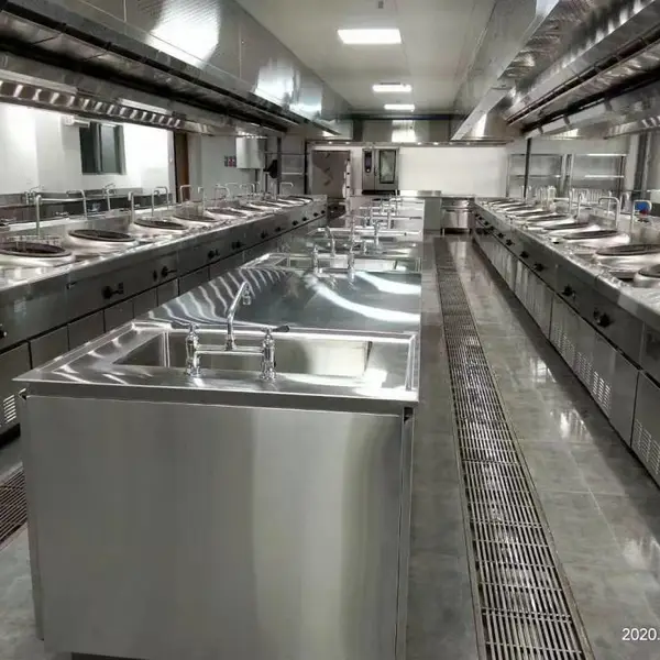 佛山荣翔酒店工厂食堂商用厨房设备公司 佛山不锈钢厨具生产厂家