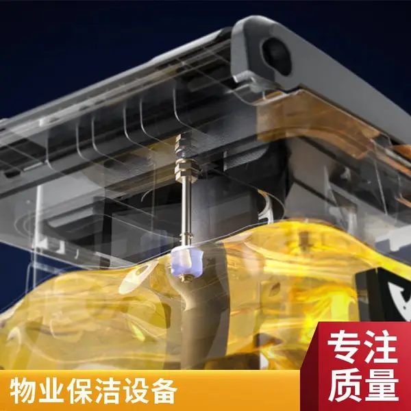 厂房物业高铁站环氧地坪地面清洗 驾驶式洗地机清洁设备