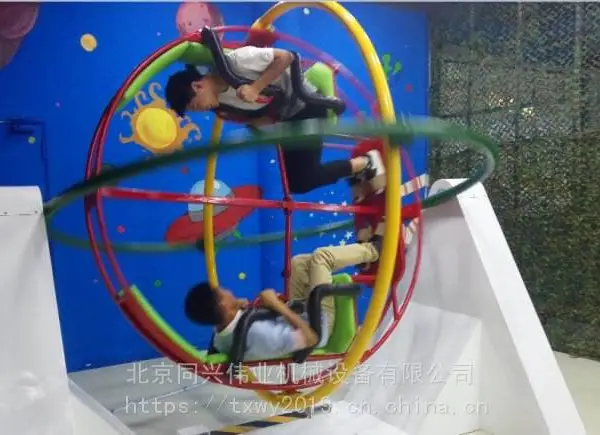 三维太空环游乐设备 单人太空环 太空环游乐设备 儿童成人广场景区娱乐设施