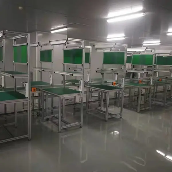 车间铝型材工作台加工 防静电铝合金型材工作台定做