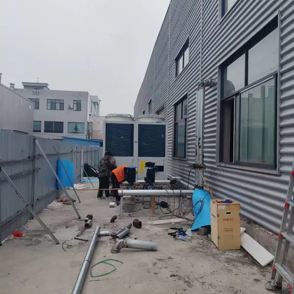 北京学校变频空气源热泵供暖系统改造
